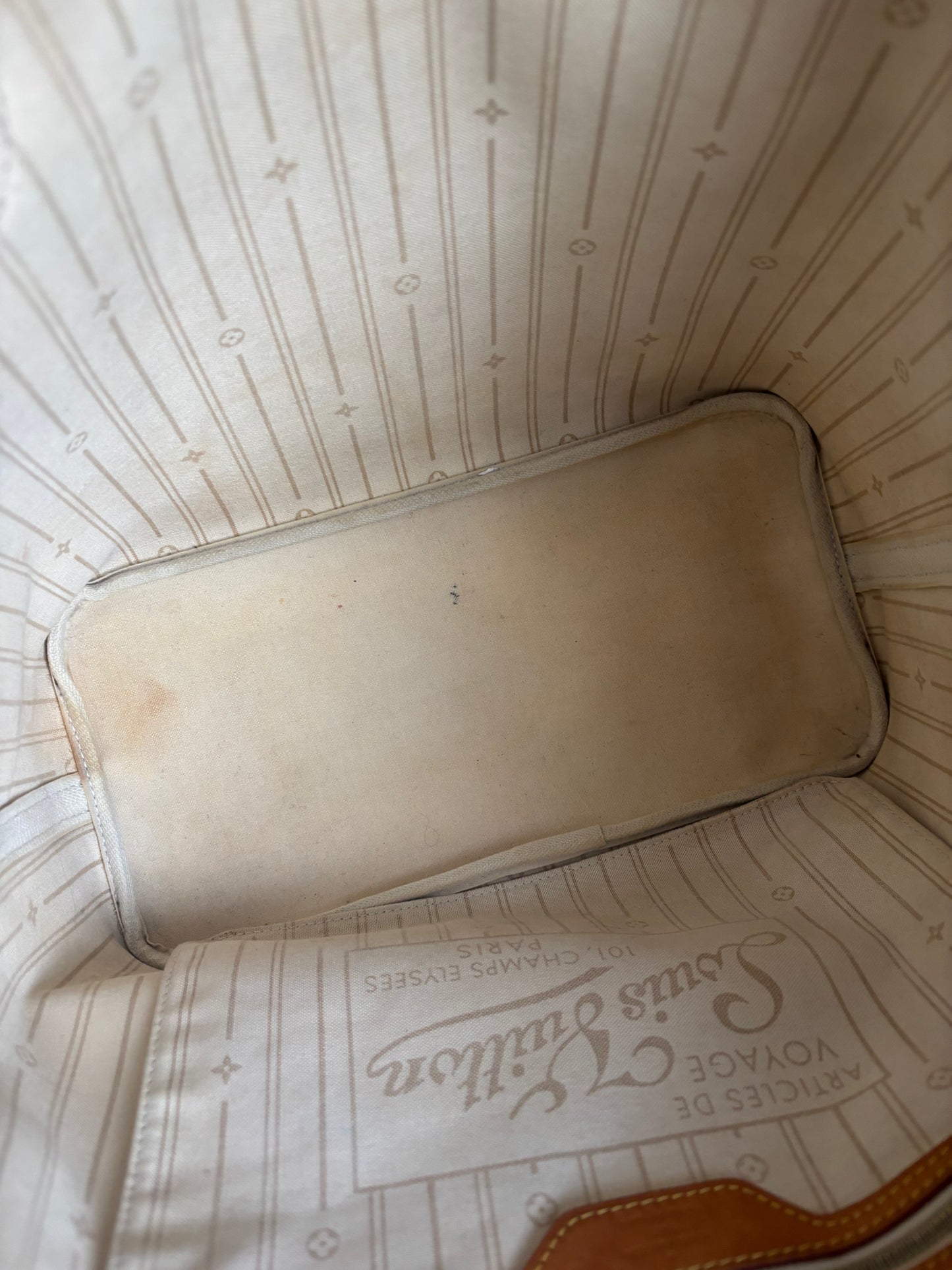 ❗️SOLD❗️DA neverfull bag without pouch (beige interior)