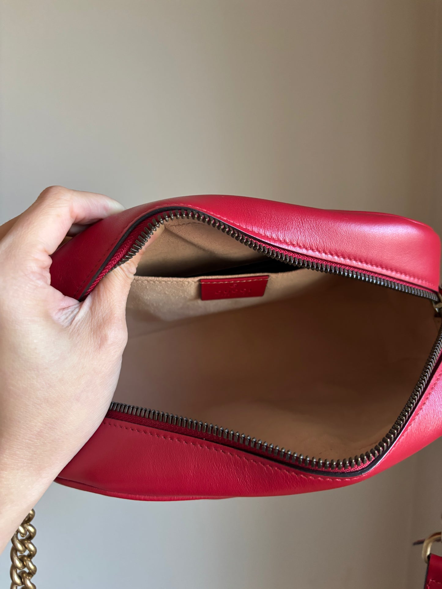 ❗️SOLD❗️ Small Marmont Camera Bag in Red