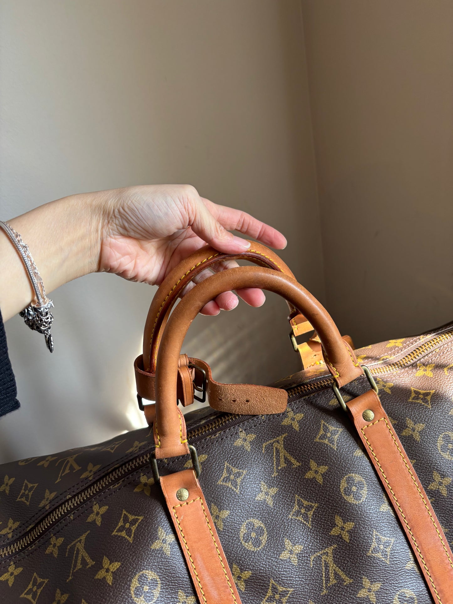 ❗️SOLD❗️ Keepall 60 bandoubliere with strap