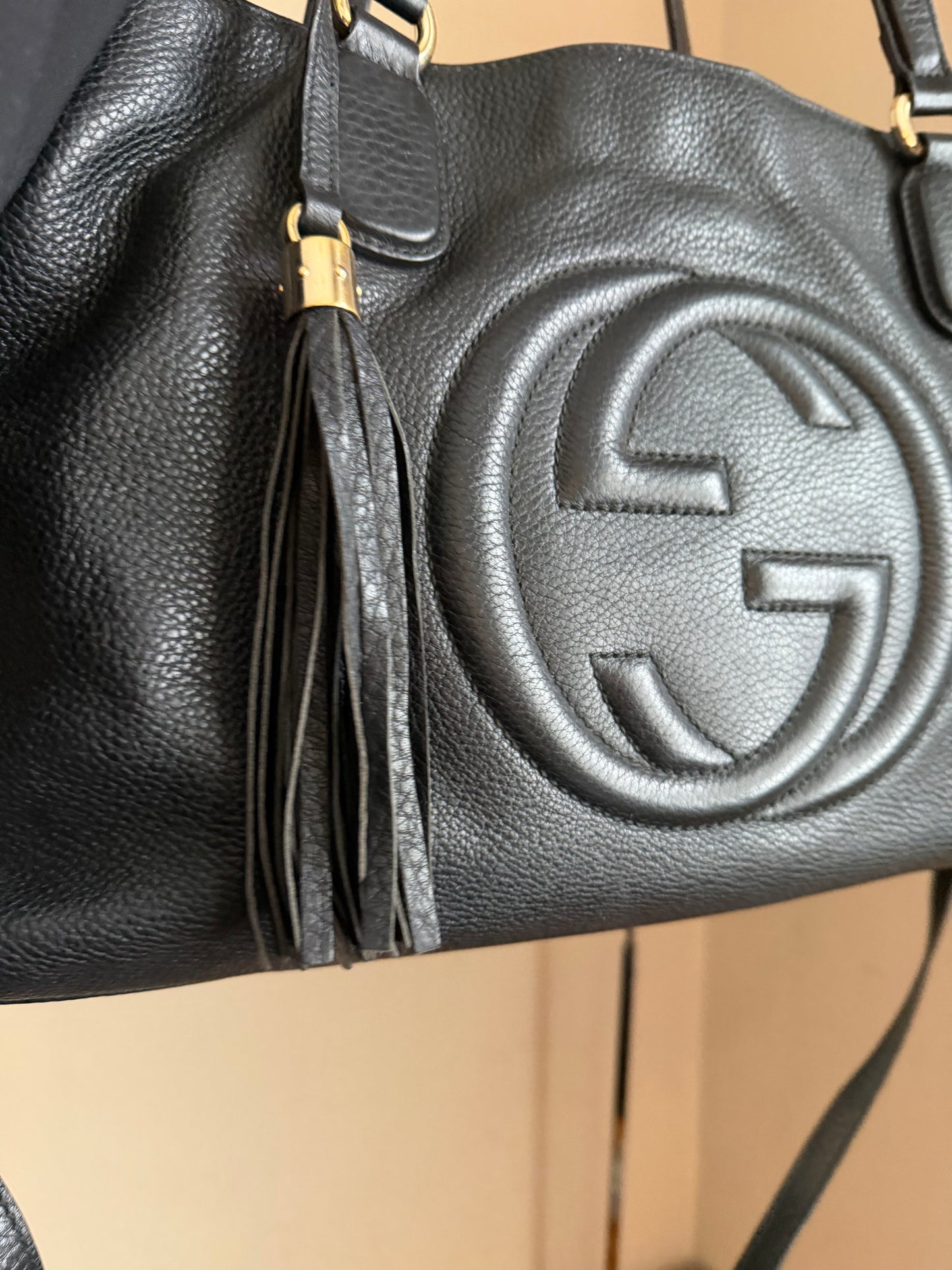 ❗️SOLD❗️Black Soho Tote