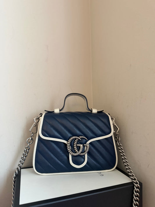 Mini Marmont Top Handle Bag