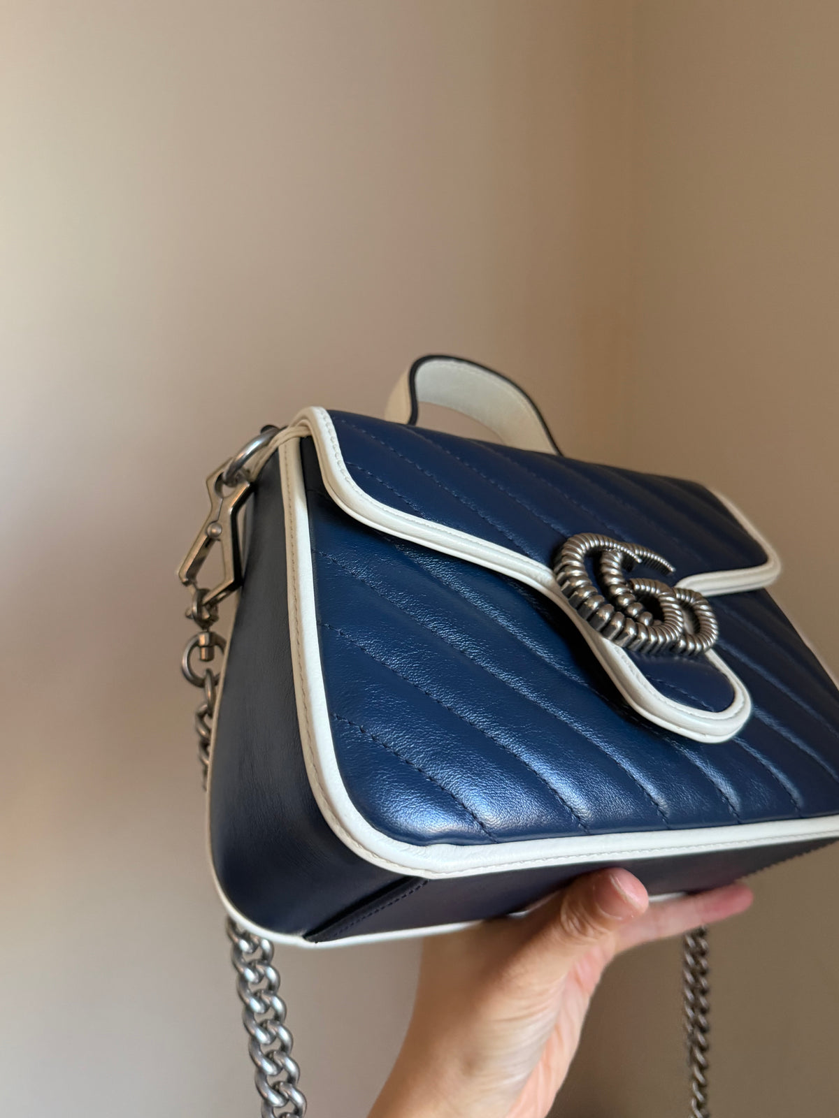Mini Marmont Top Handle Bag