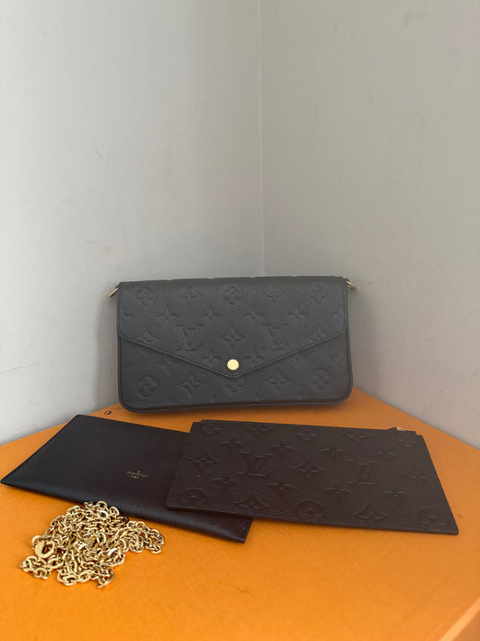 ❗️SOLD❗️Black Empreinte Felicie both inserts (microchip)