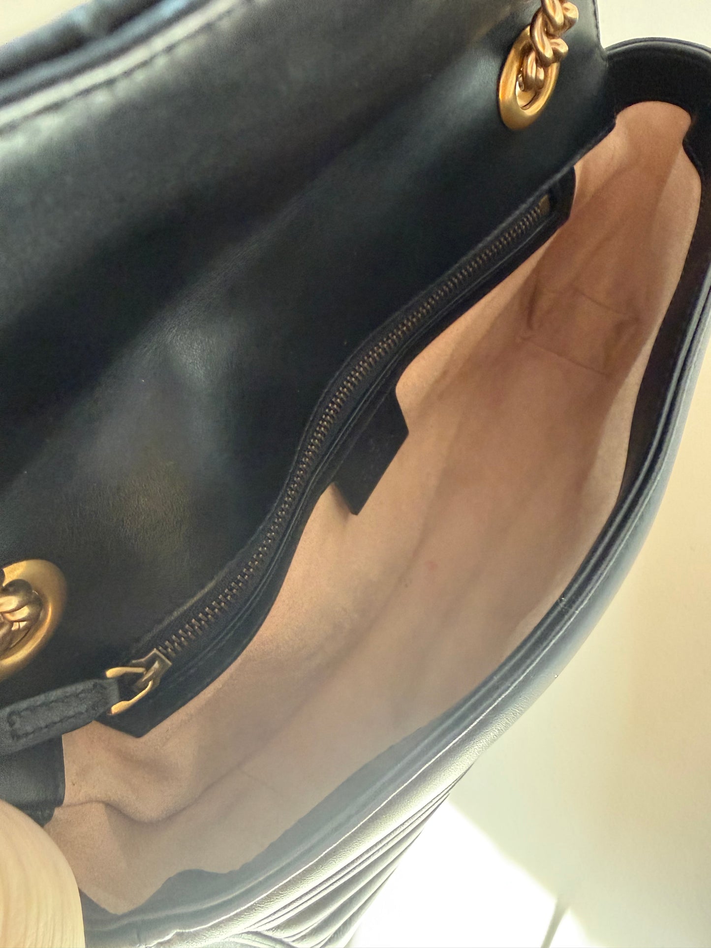 ❗️SOLD❗️Black Small Marmont Flap Bag