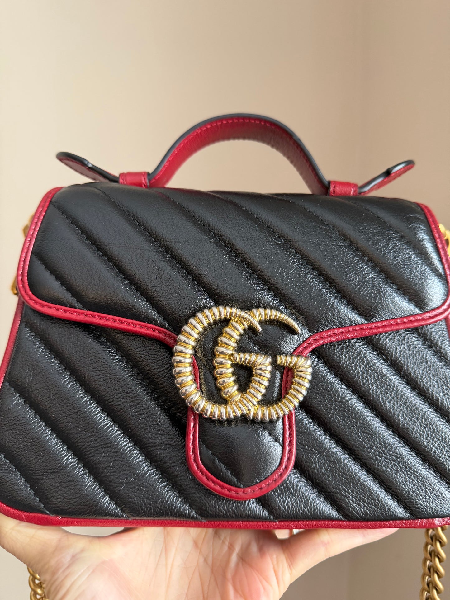 ❗️SOLD❗️Marmont top handle bag