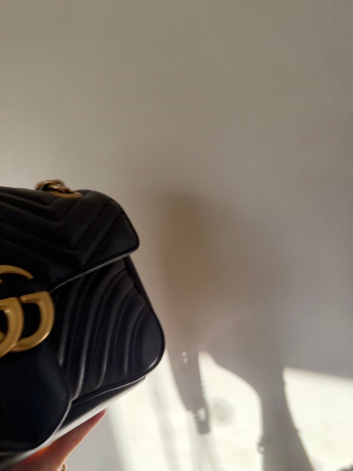 ❗️SOLD❗️Black Small Marmont Flap Bag