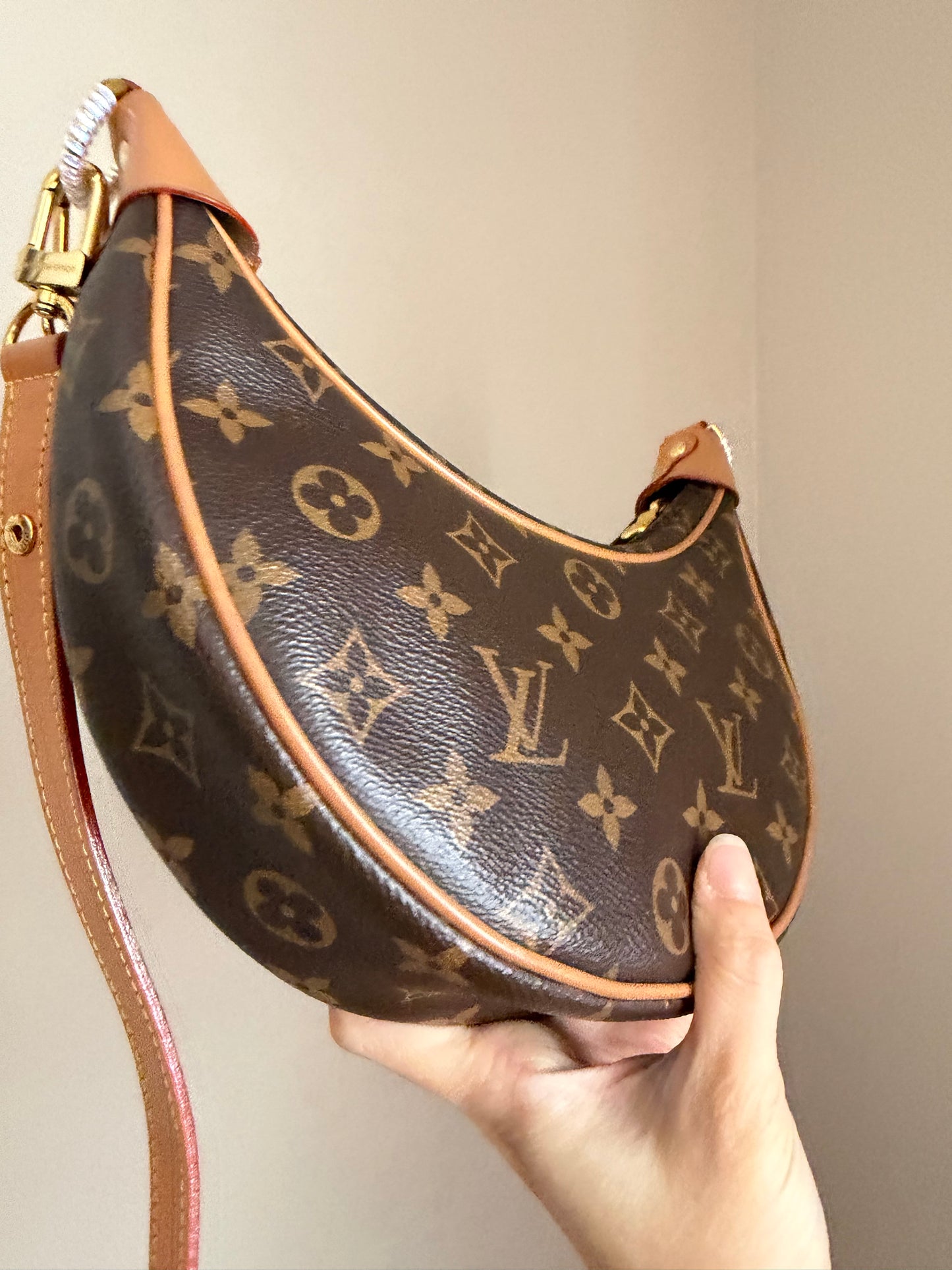 ❗️SOLD❗️Monogram loop bag (microchip)