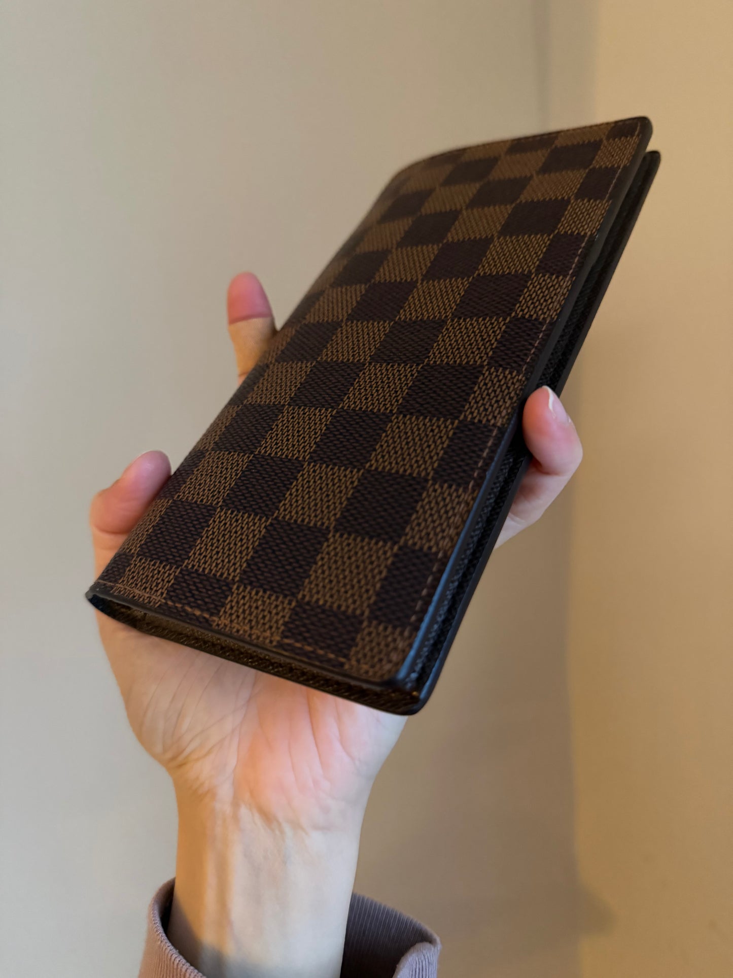 ❗️SOLD❗️DE brown flap wallet