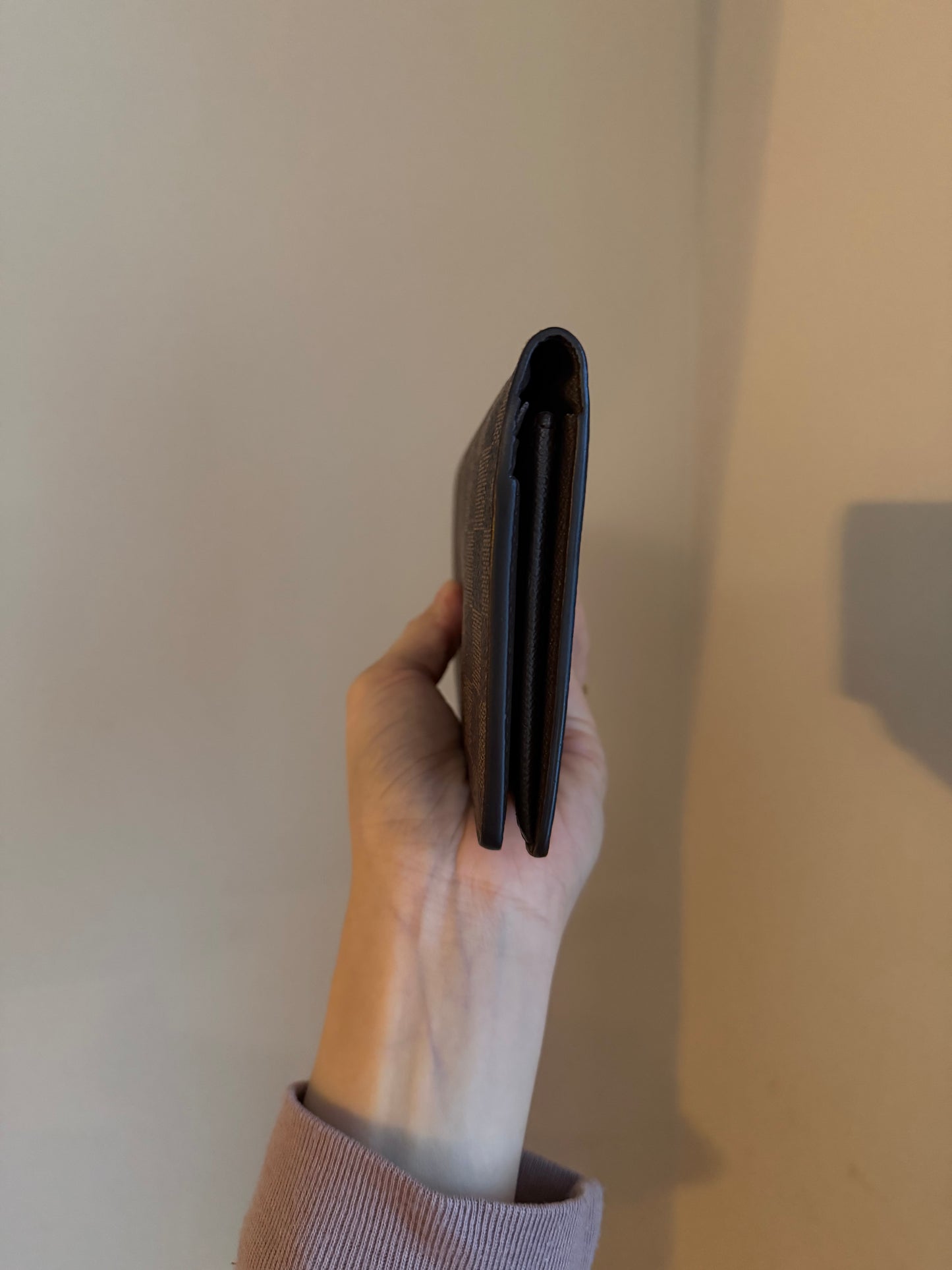 ❗️SOLD❗️DE brown flap wallet