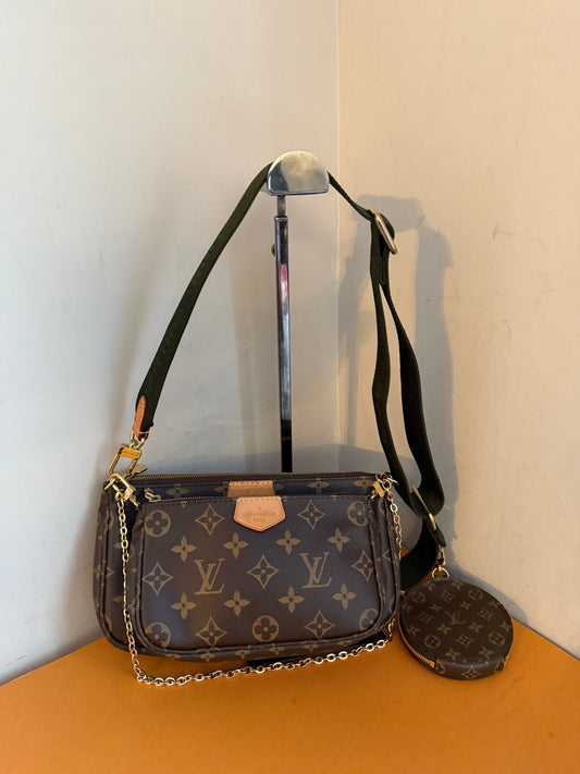 ❗️SOLD❗️Khakhi MultiPochette in Monogram