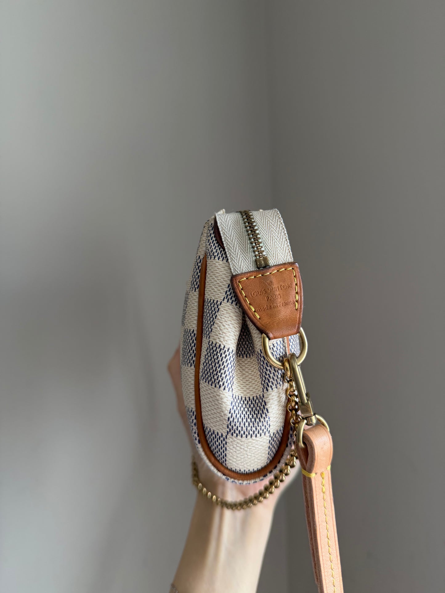 ❗️SOLD❗️Eva Damier Azur with Strap