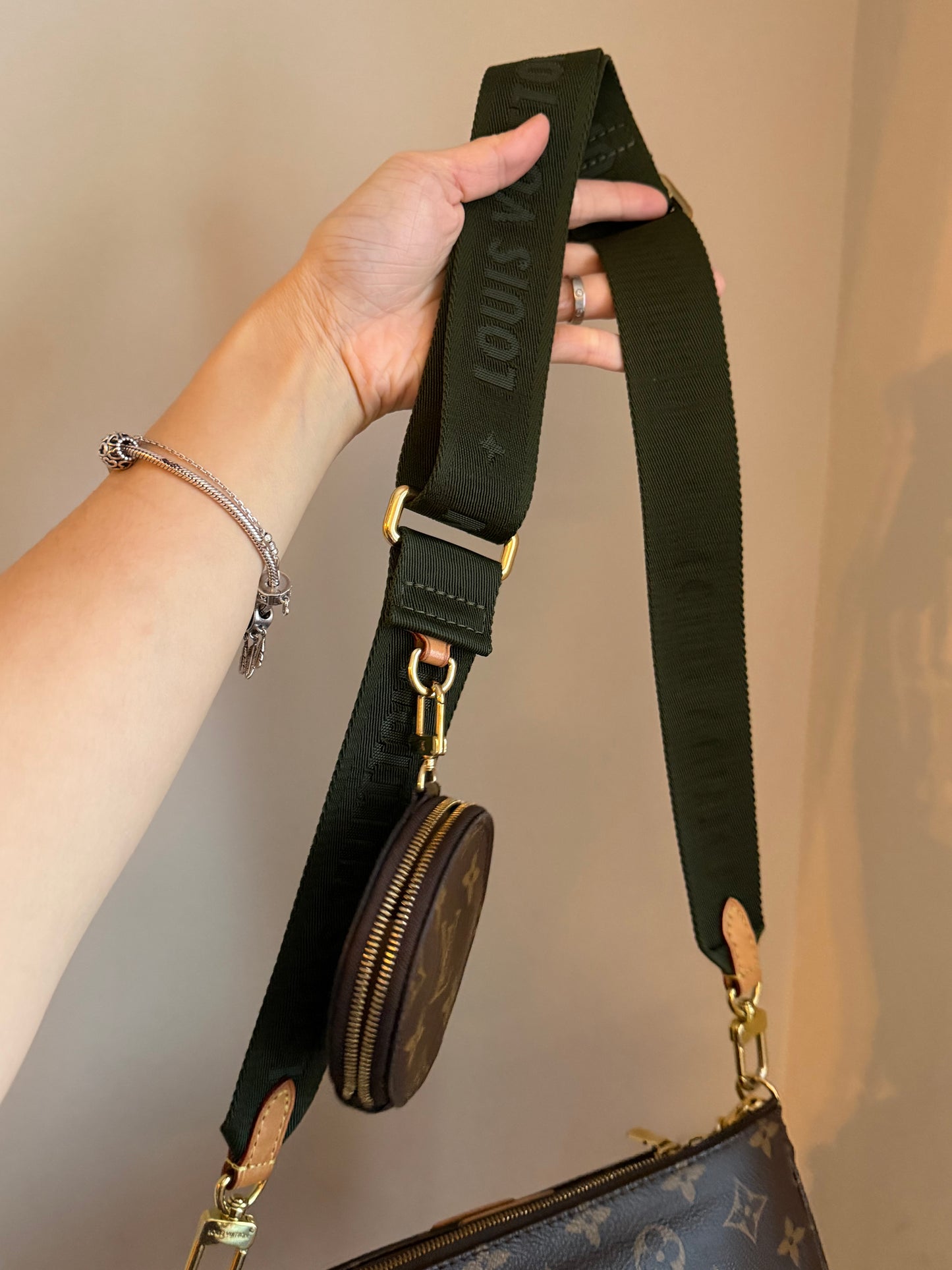 ❗️SOLD❗️Khakhi MultiPochette in Monogram