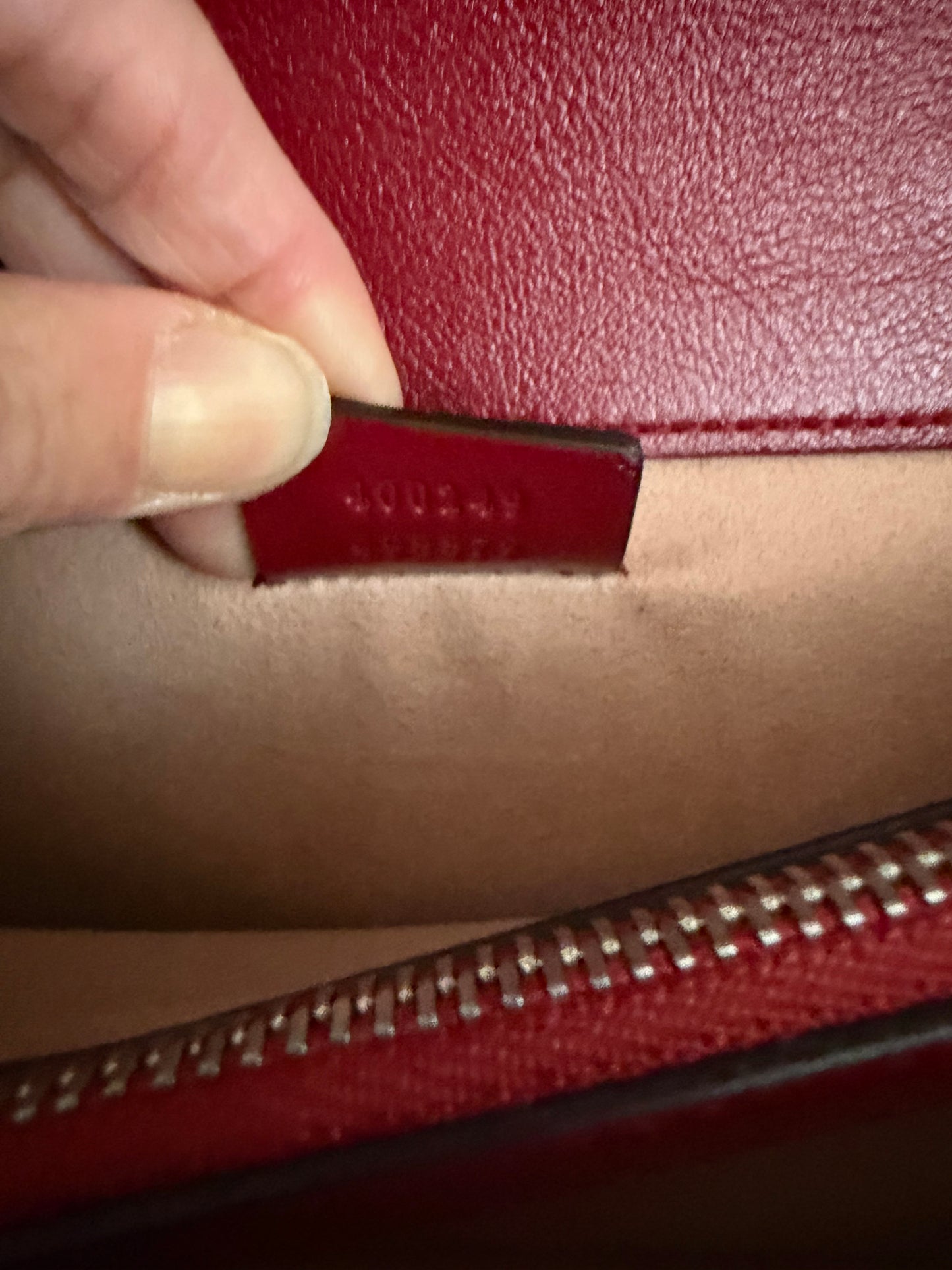❗️SOLD❗️Dionysus Small Tweed Red Leather