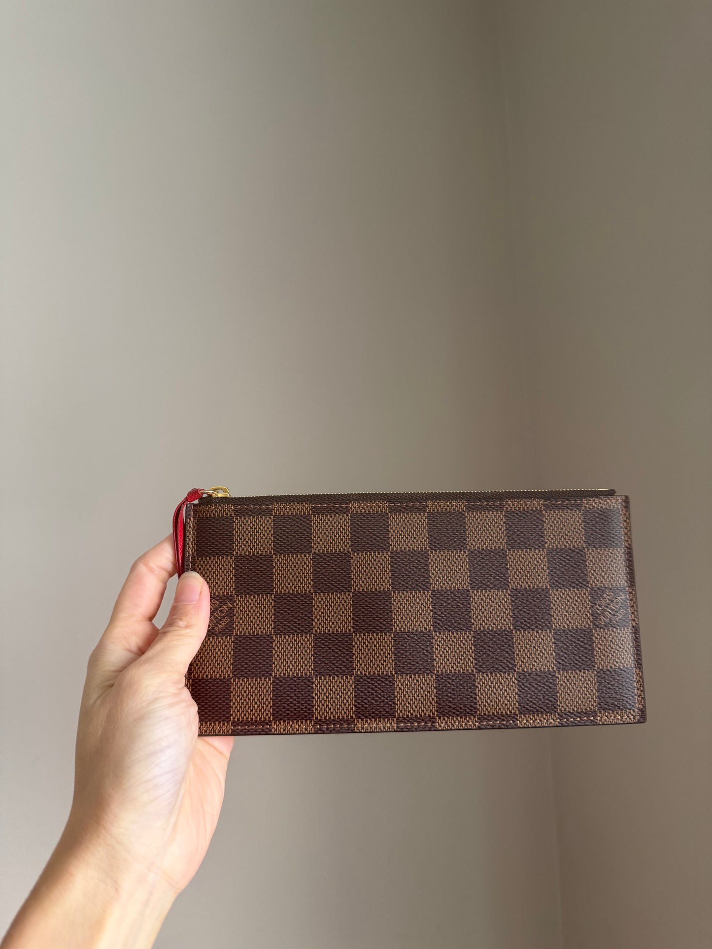 ❗️SOLD❗️ Damier Ebene Felicie Both Inserts