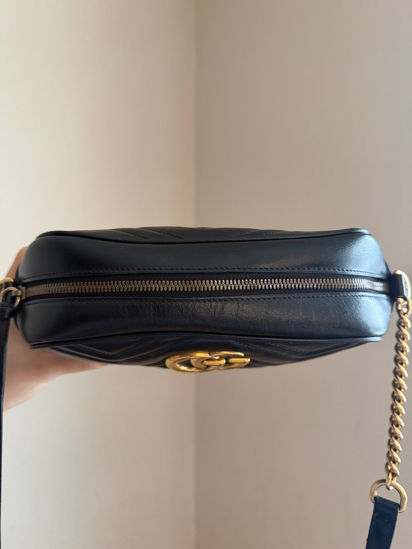 ❗️SOLD❗️Black Small Marmont Camera Bag