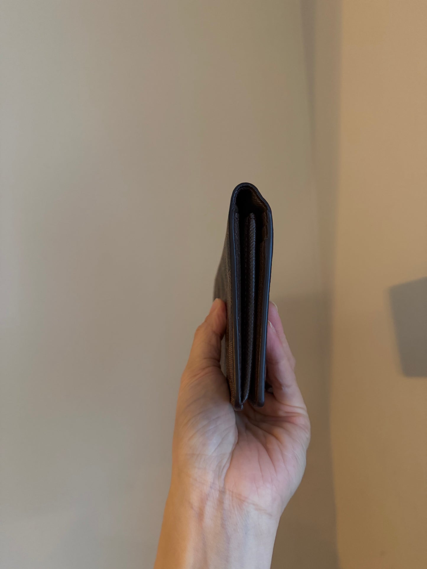 ❗️SOLD❗️DE brown flap wallet