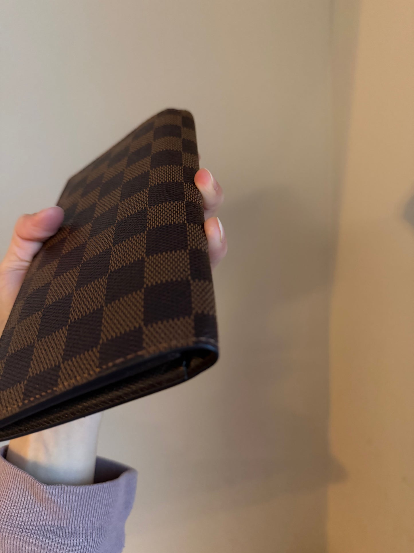 ❗️SOLD❗️DE brown flap wallet