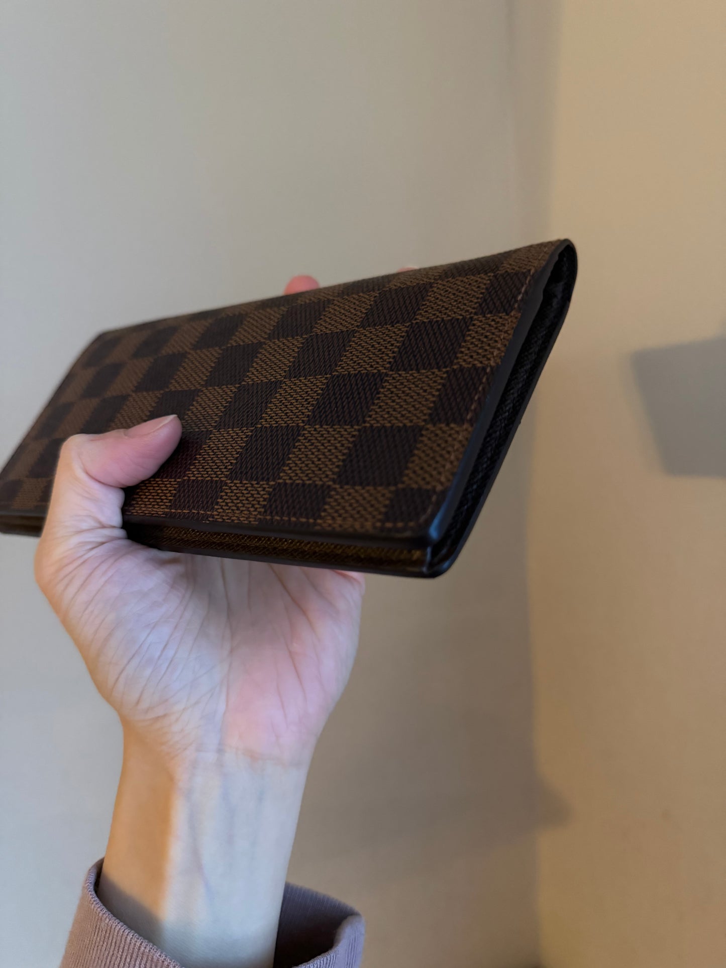 ❗️SOLD❗️DE brown flap wallet