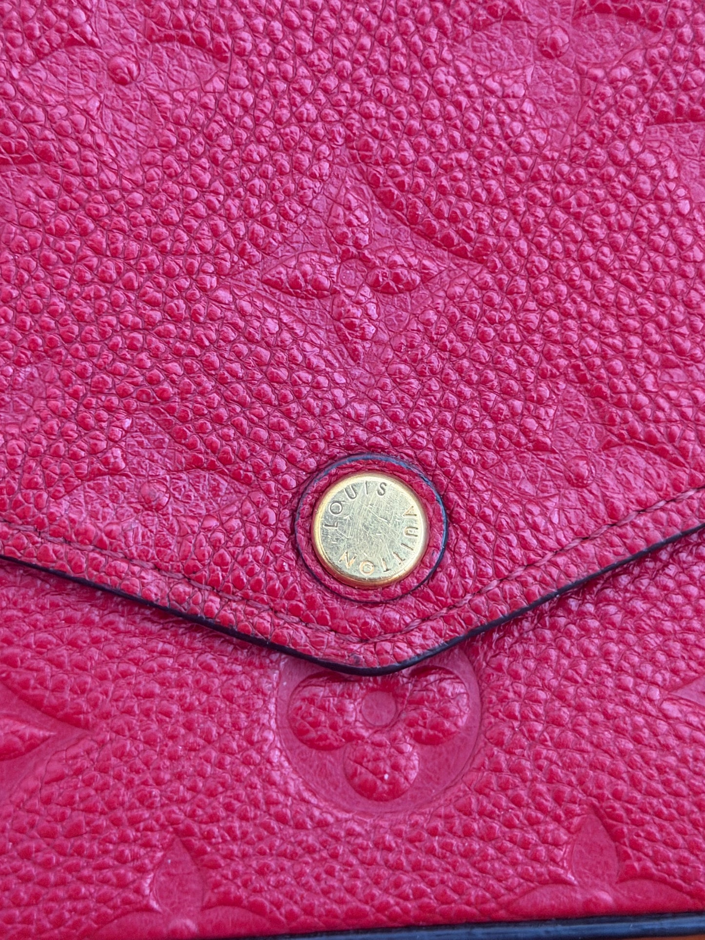 ❗️SOLD❗️Felicie Red Empreinte both Inserts