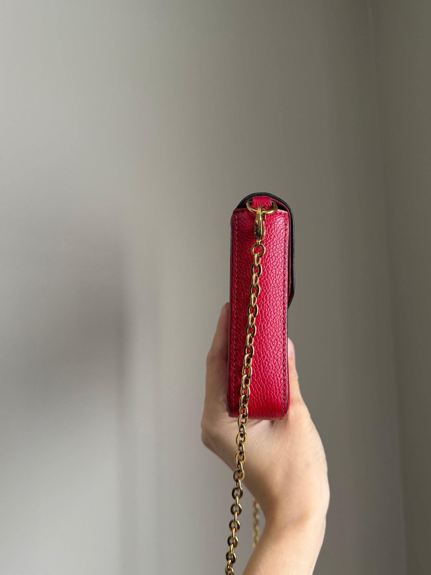 ❗️SOLD❗️Felicie Red Empreinte both Inserts