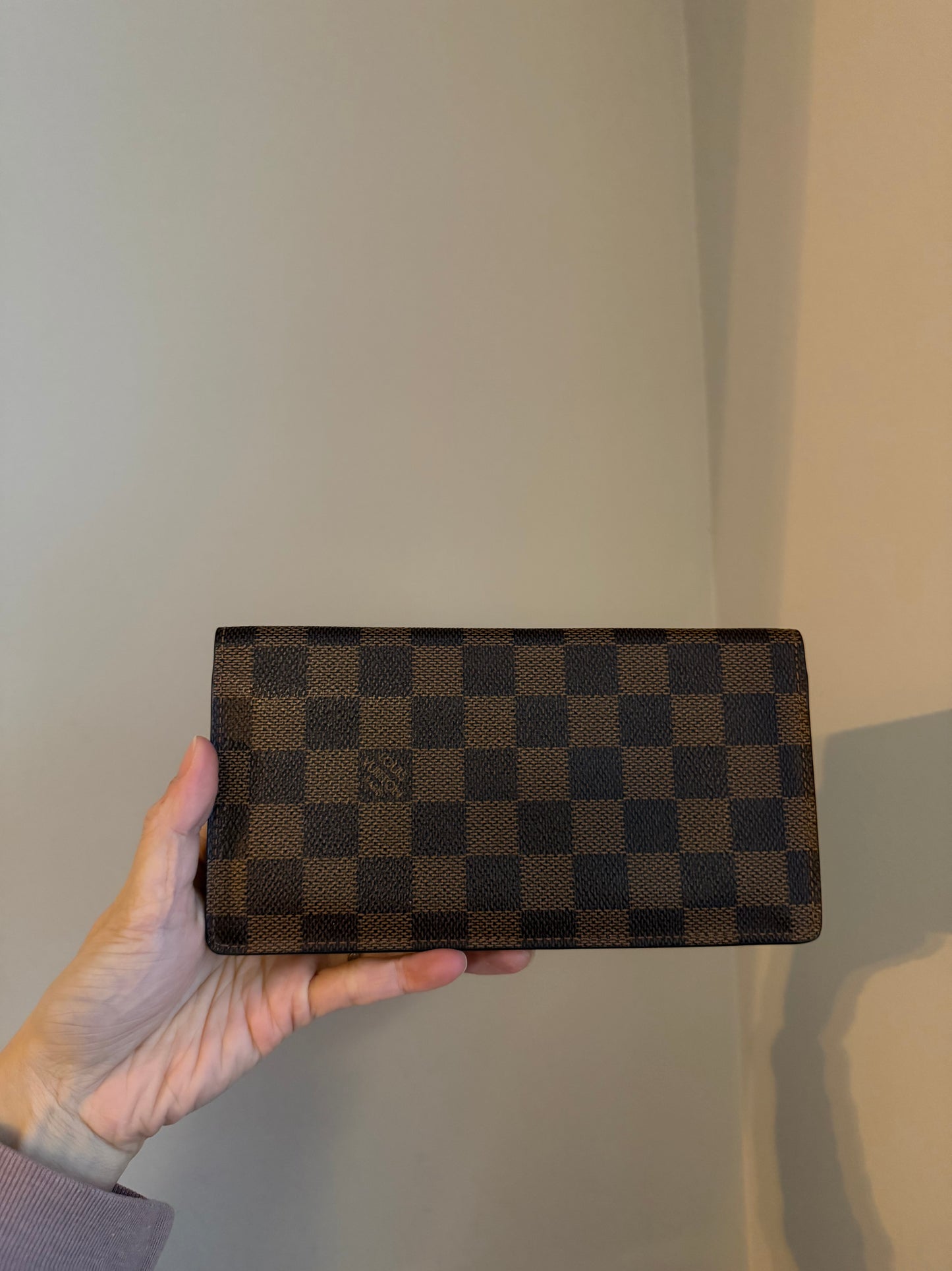 ❗️SOLD❗️DE brown flap wallet