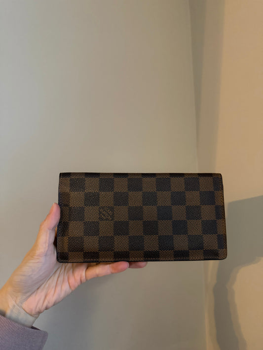 ❗️SOLD❗️DE brown flap wallet