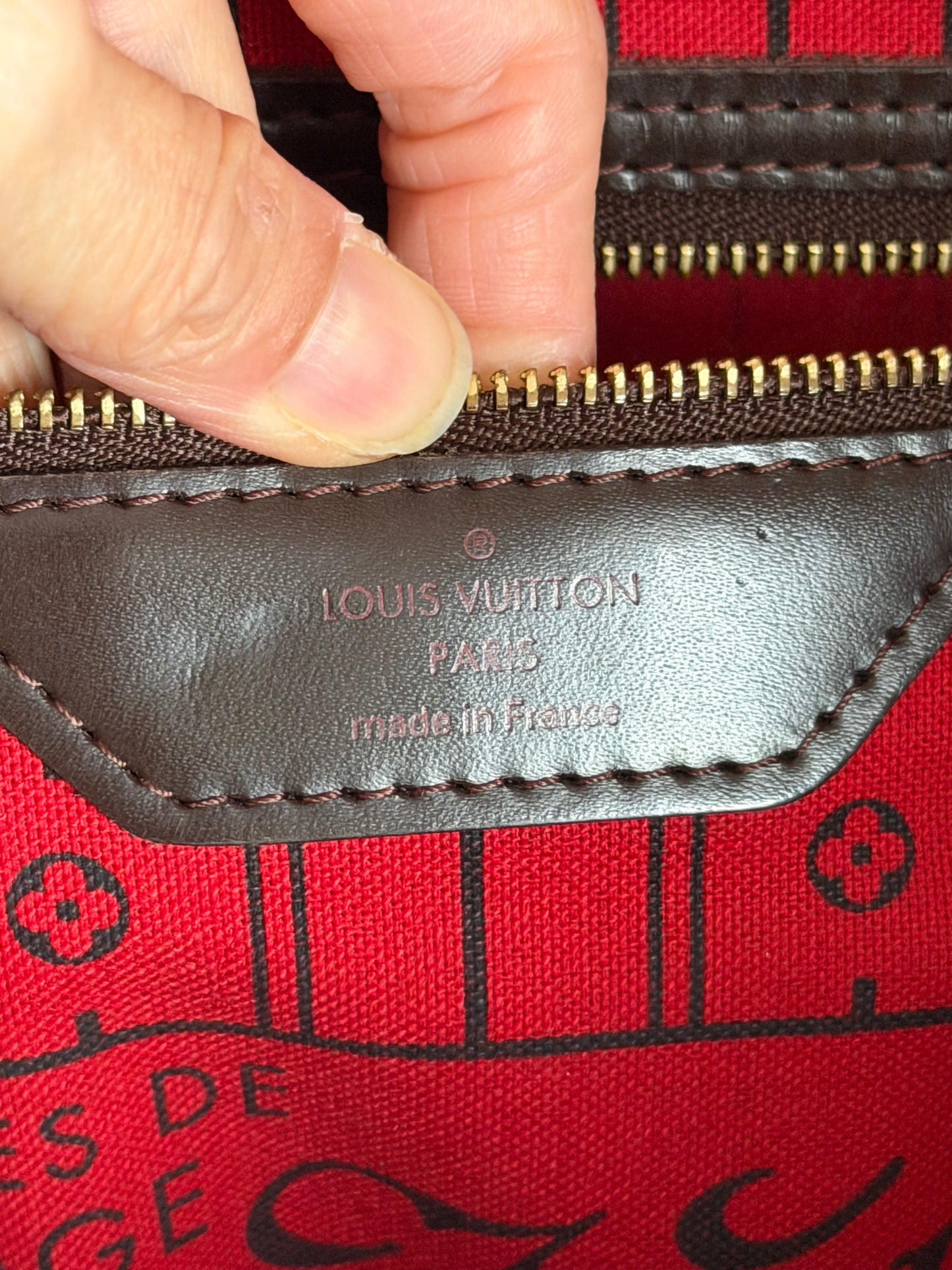 ❗️SOLD❗️DE neverfull MM no pouch