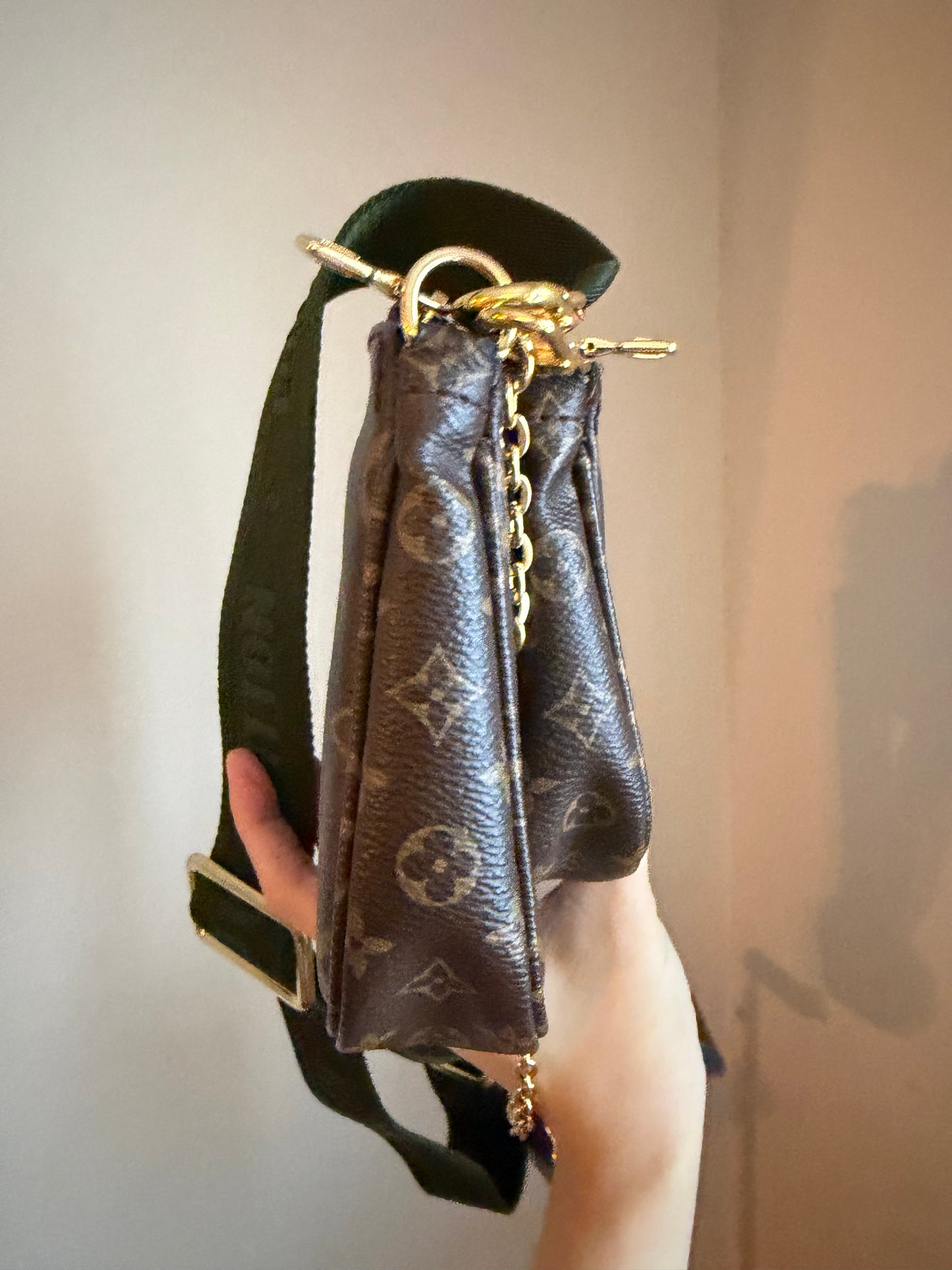 ❗️SOLD❗️Khakhi MultiPochette in Monogram