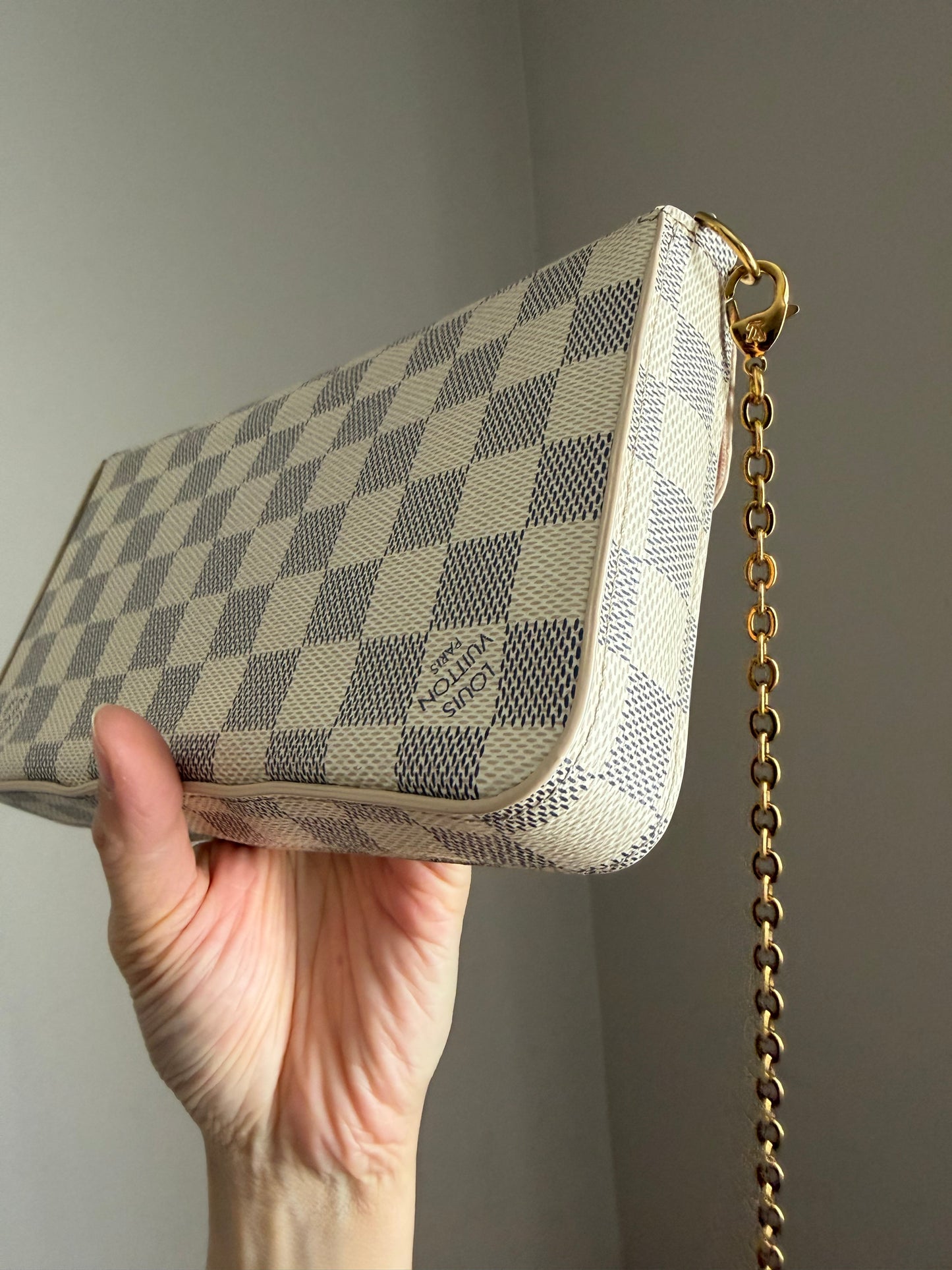 ❗️SOLD❗️Damier Azur Felicie Bag Only no Inserts