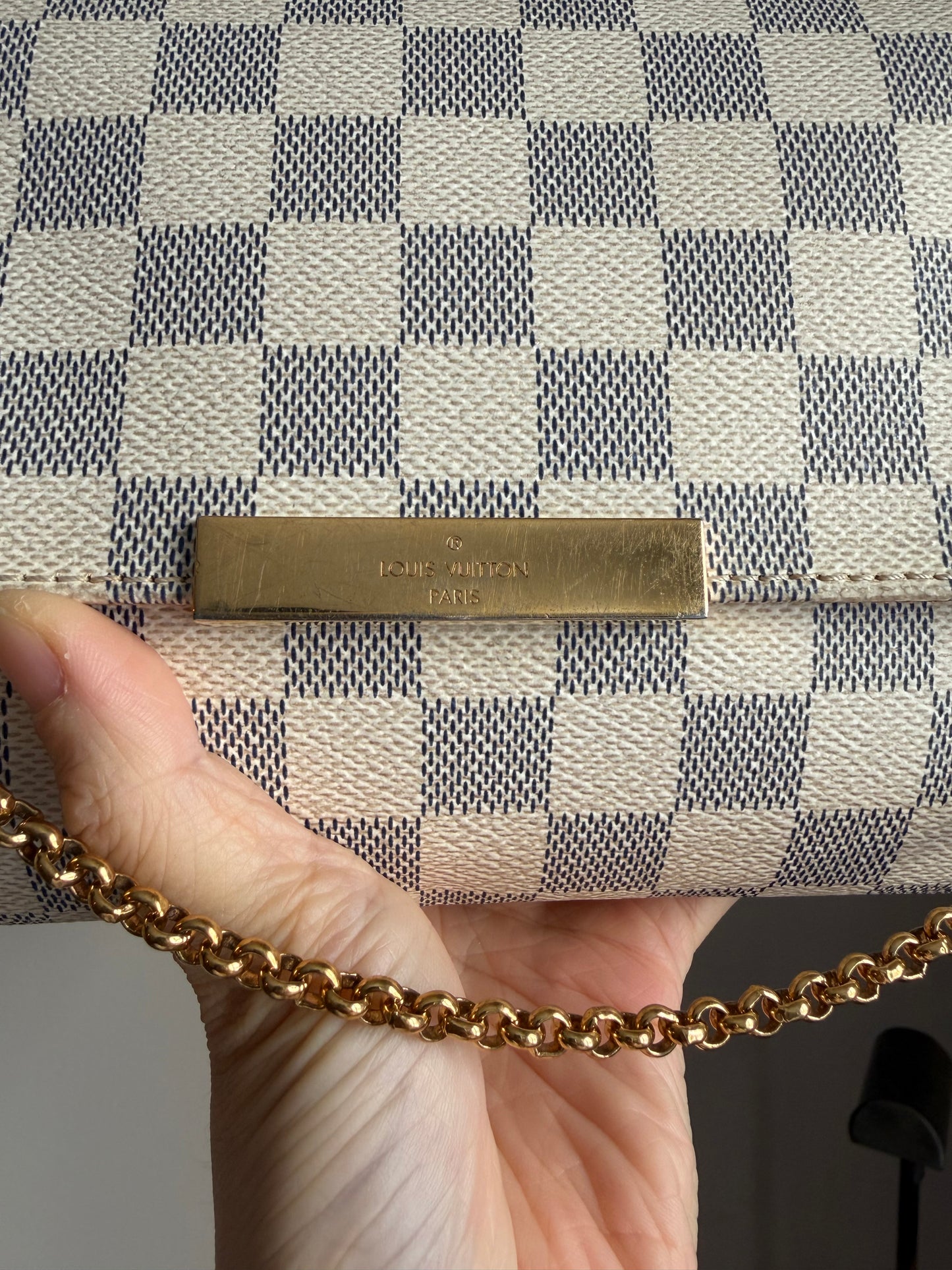 ❗️SOLD❗️Damier Azur Favourite MM