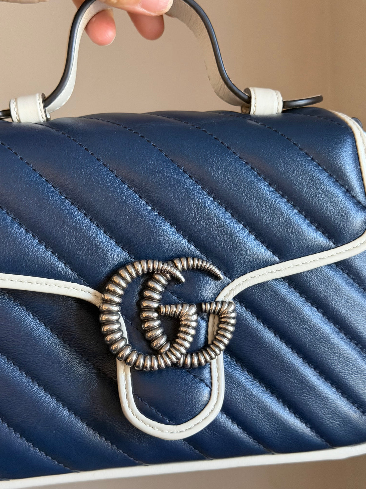Mini Marmont Top Handle Bag