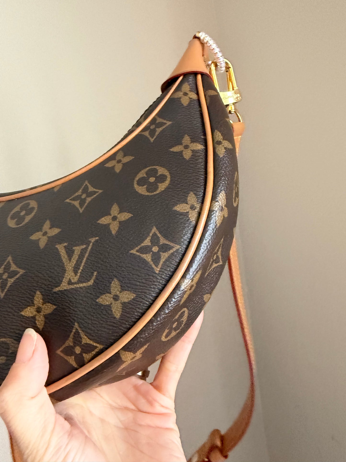 ❗️SOLD❗️Monogram loop bag (microchip)