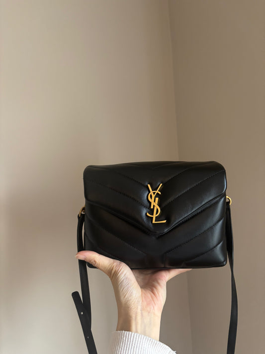❗️SOLD❗️Black Lou Toy Bag GHW (like new)