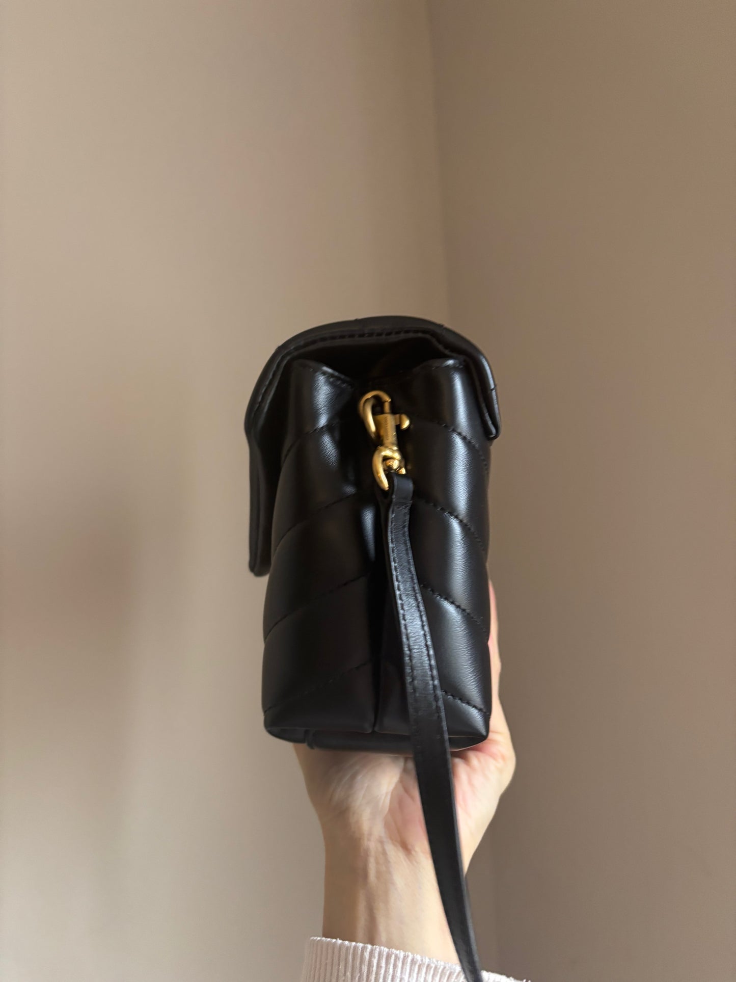 ❗️SOLD❗️Black Lou Toy Bag GHW (like new)