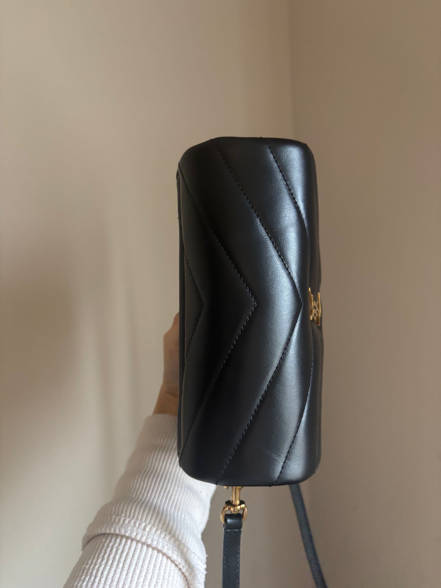 ❗️SOLD❗️Black Lou Toy Bag GHW (like new)