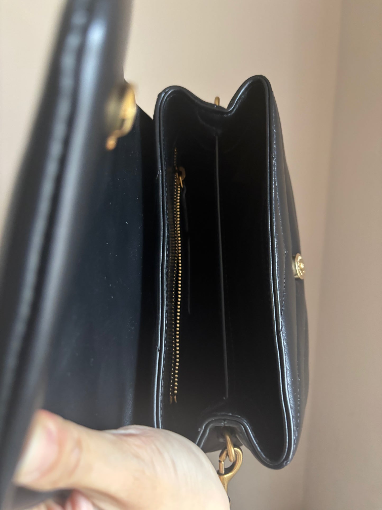 ❗️SOLD❗️Black Lou Toy Bag GHW (like new)