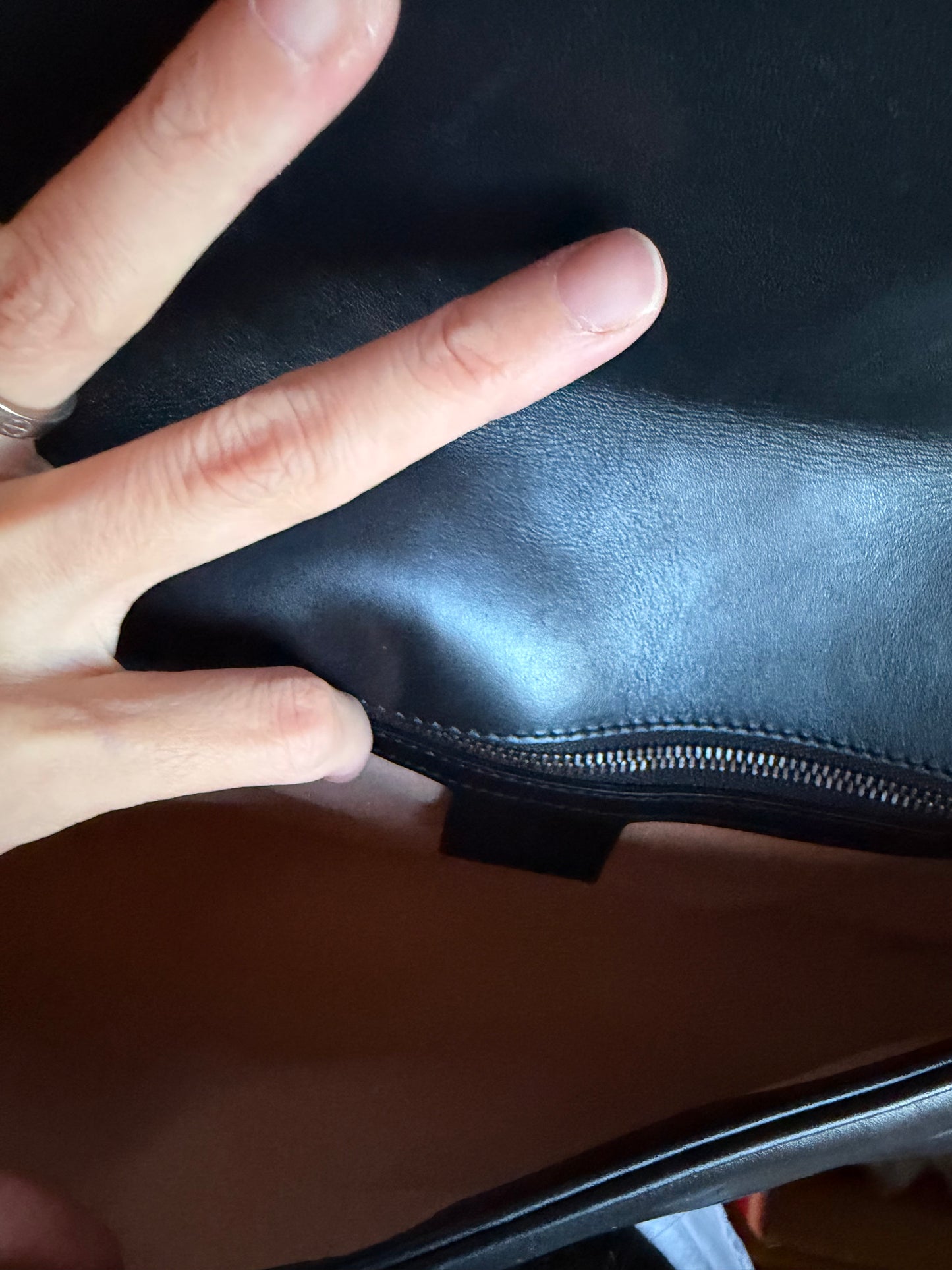 ❗️SOLD❗️Black Marmont Small Flap Bag