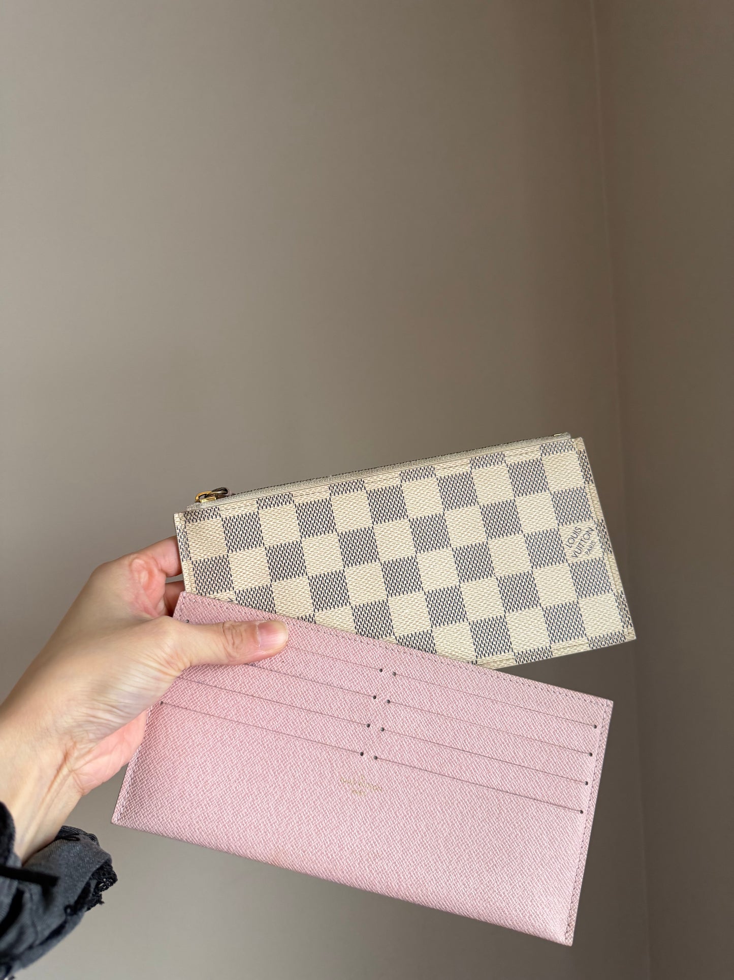 ❗️SOLD❗️Damier Azur Felicie with both inserts