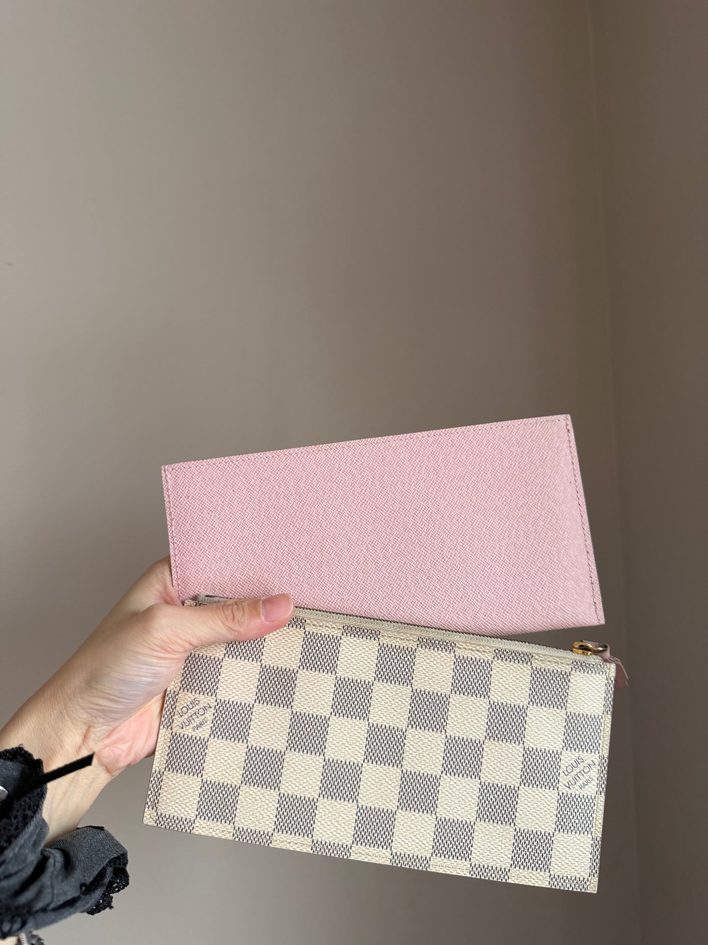 ❗️SOLD❗️Damier Azur Felicie with both inserts