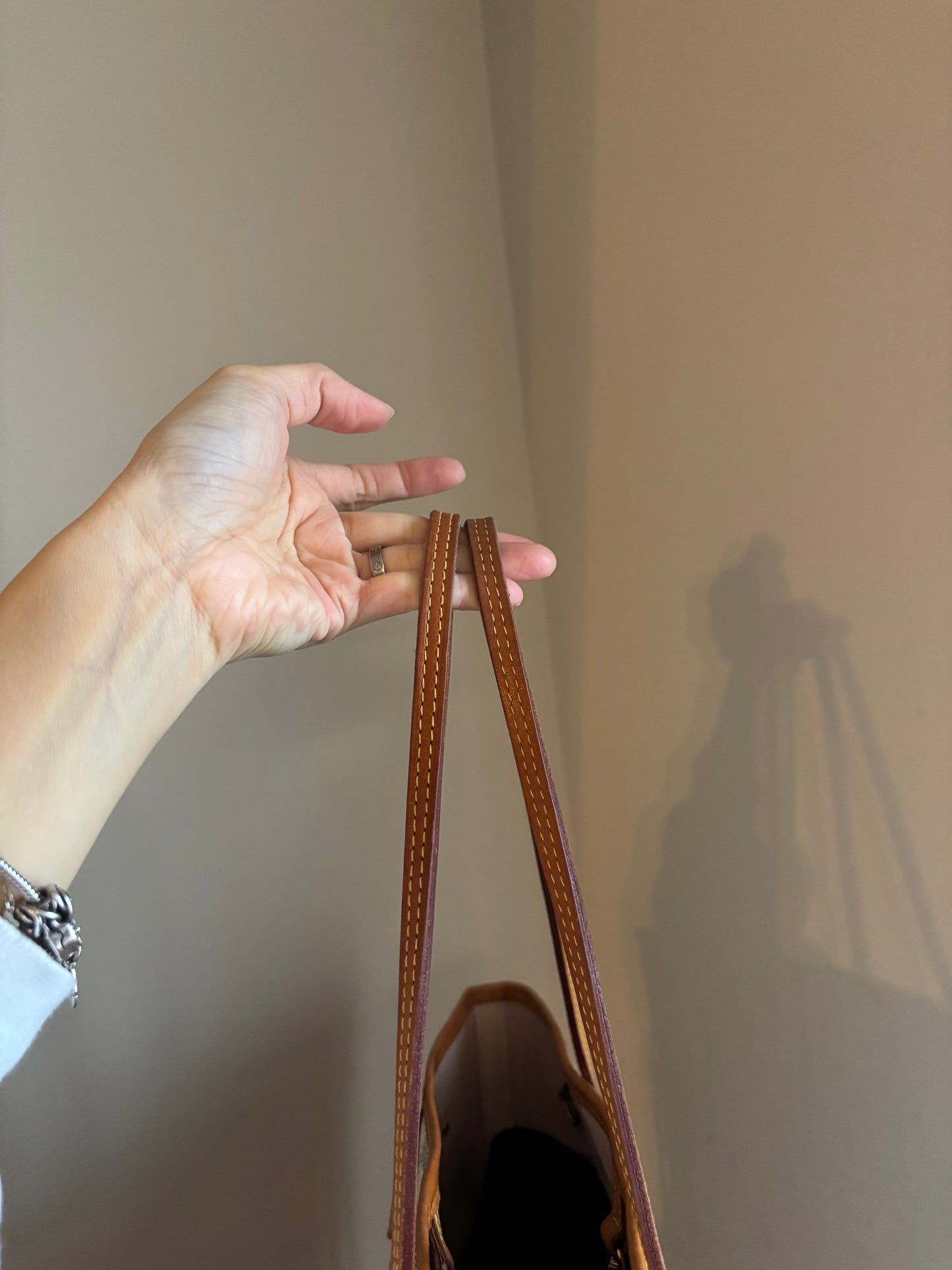 ❗️SOLD❗️DA neverfull with pouch (pink interior)