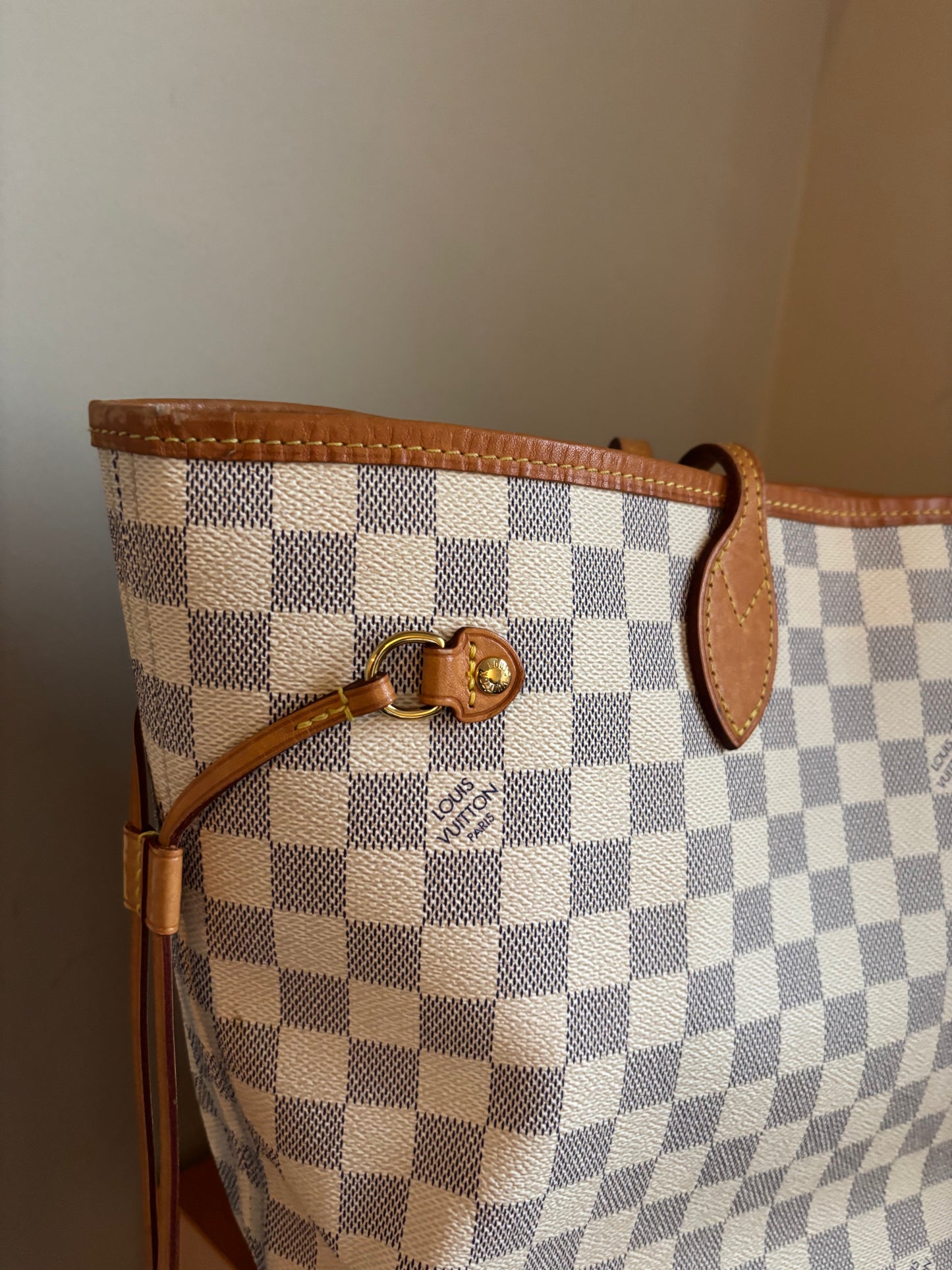 ❗️SOLD❗️DA neverfull with pouch (pink interior)