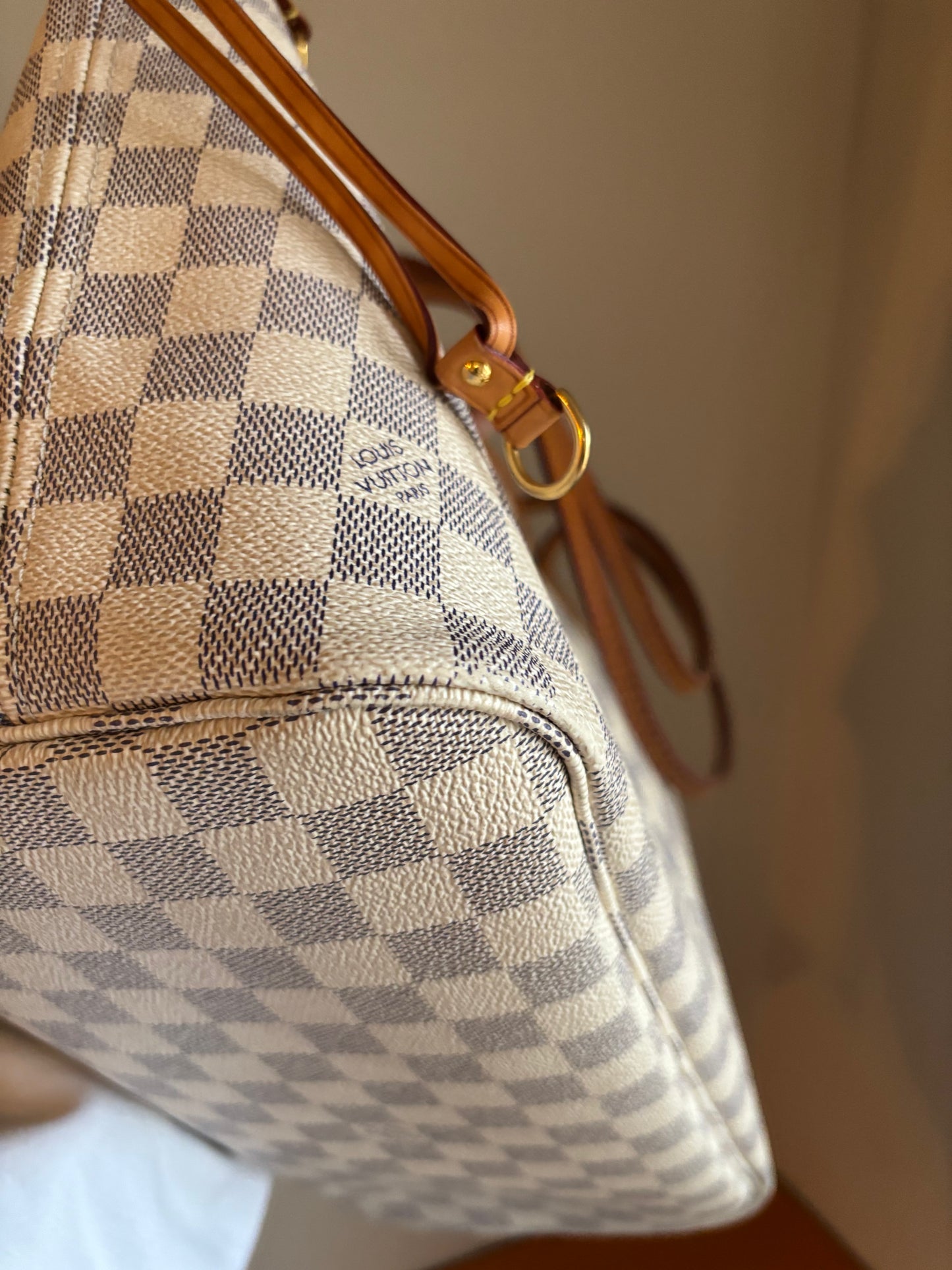 ❗️SOLD❗️DA neverfull with pouch (pink interior)