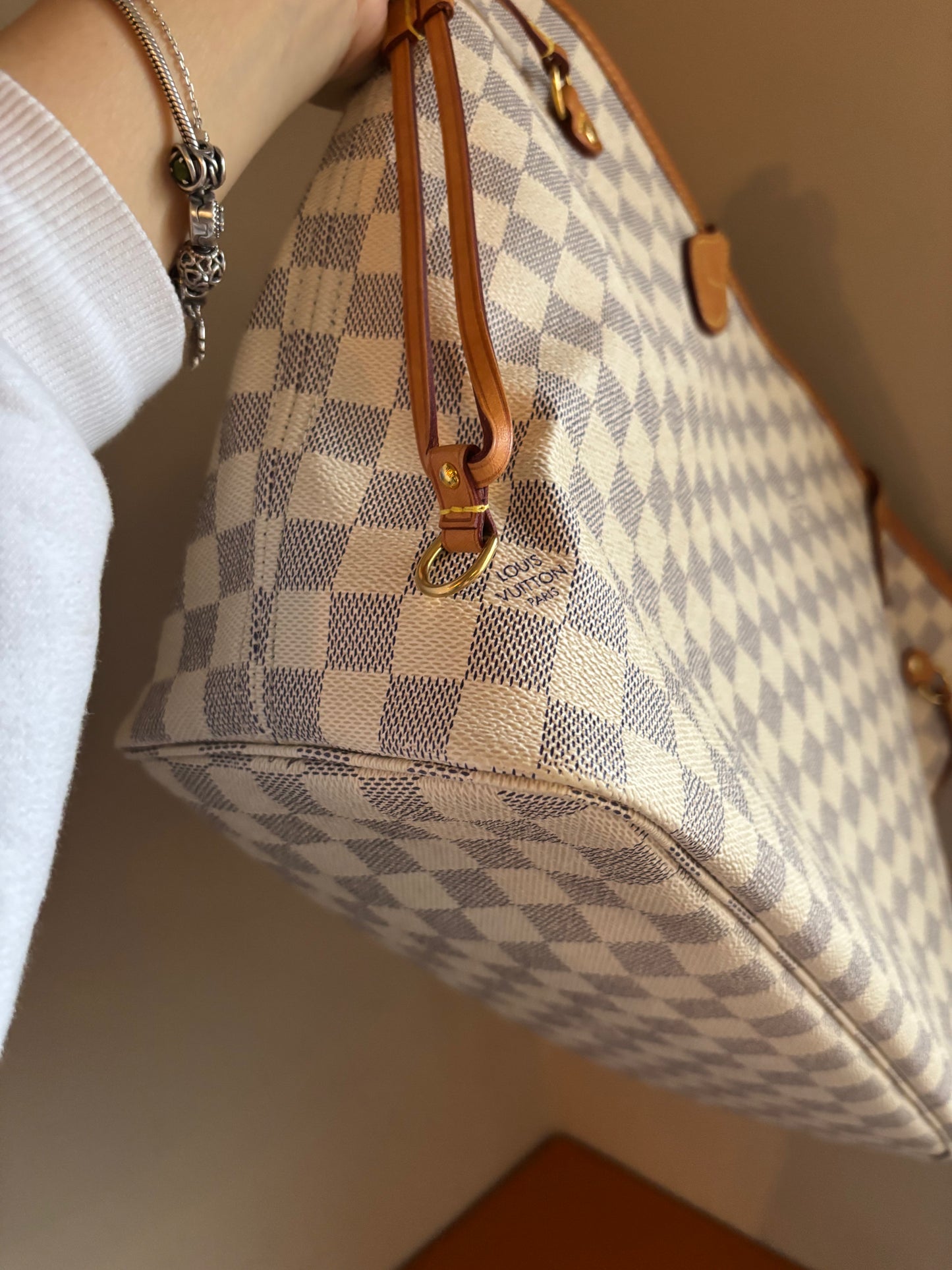 ❗️SOLD❗️DA neverfull with pouch (pink interior)