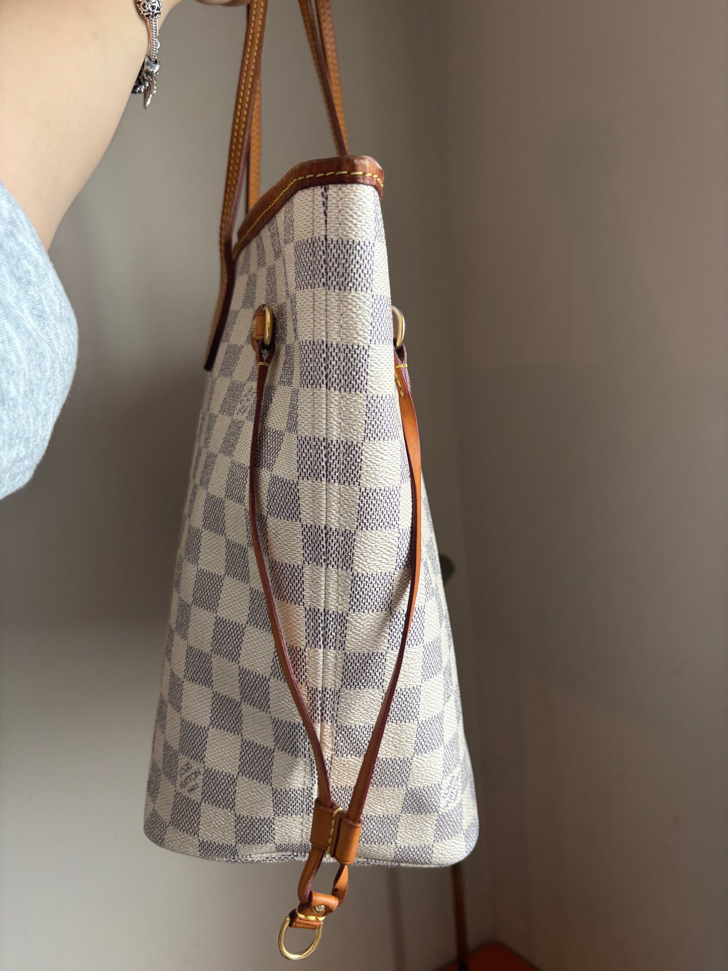 ❗️SOLD❗️DA neverfull bag without pouch (beige interior)