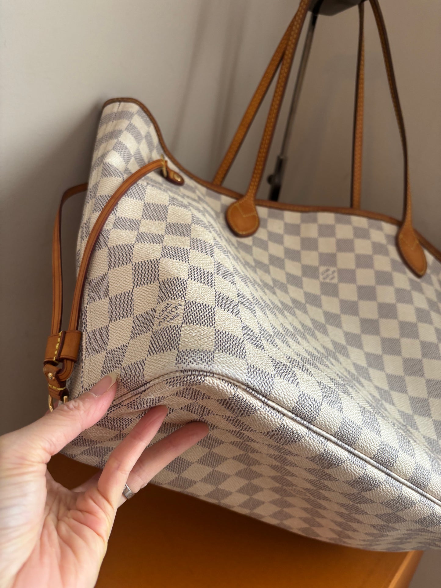 ❗️SOLD❗️DA neverfull bag without pouch (beige interior)