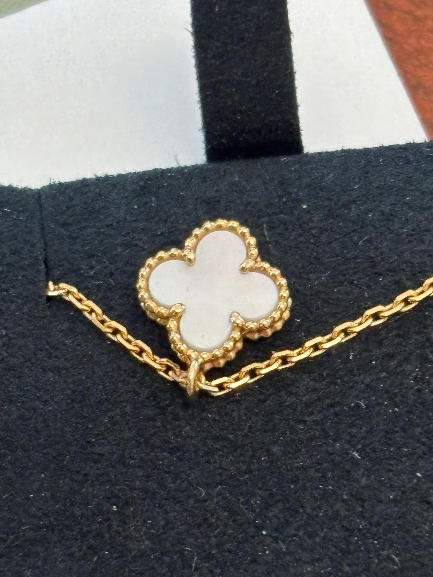 ❗️SOLD❗️Alhambra Mother of Pearl (MOP) Necklace