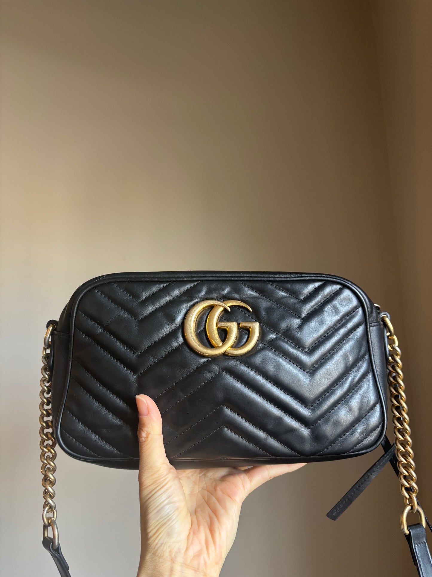 ❗️SOLD❗️ Small Black Marmont Camera Bag