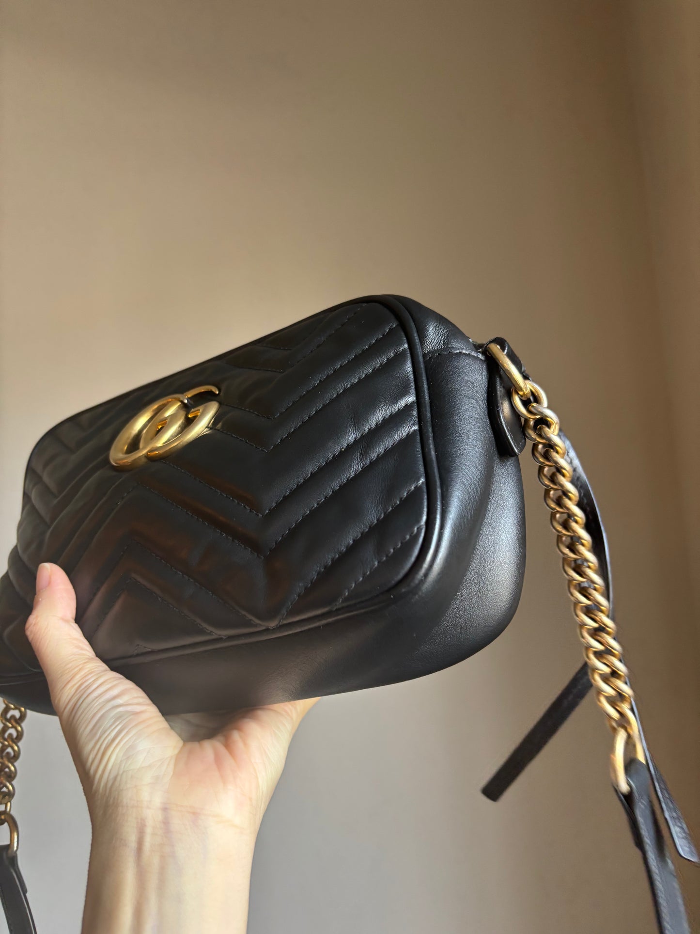 ❗️SOLD❗️ Small Black Marmont Camera Bag