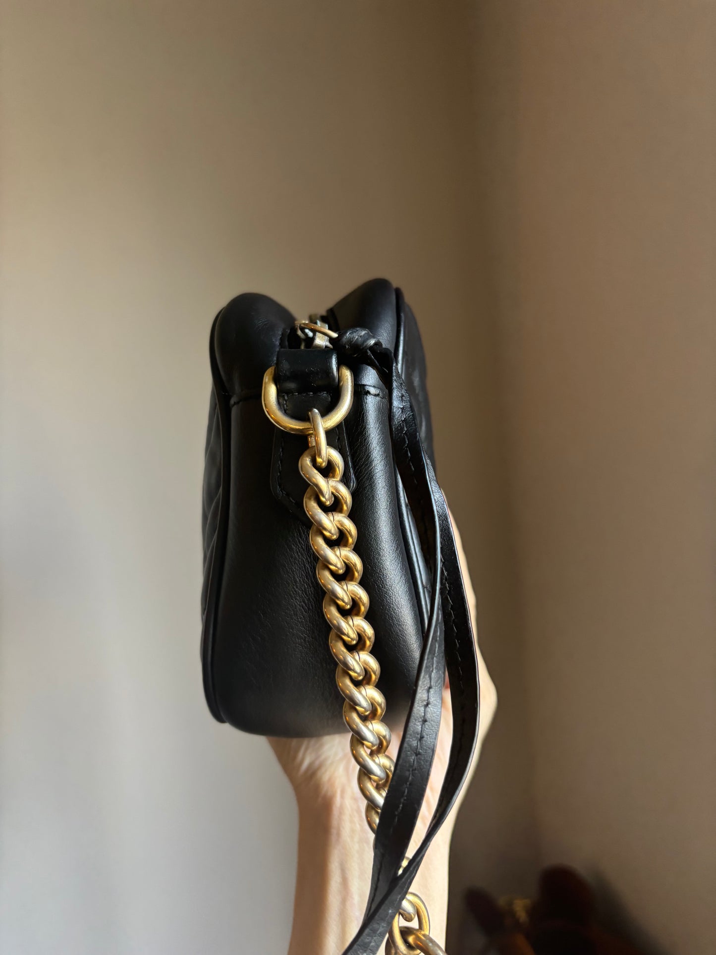❗️SOLD❗️ Small Black Marmont Camera Bag
