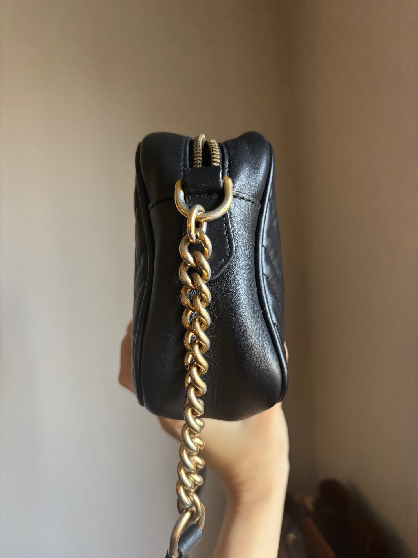 ❗️SOLD❗️ Small Black Marmont Camera Bag